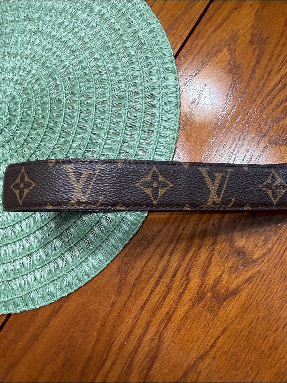 Designer Belt sz 48. To the first hole 42 unisex - Picture 9 of 11